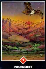 2 of Wands Tarot Minor Arcana